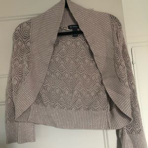 INC: women’s short sleeve cardigan